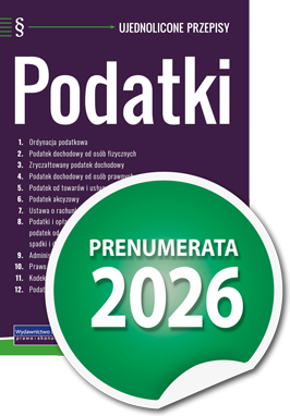 Podatki - ujednolicone przepisy