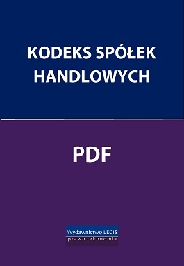 Kodeks Spółek Handlowych (PDF)