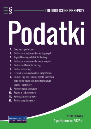 Podatki - ujednolicone przepisy