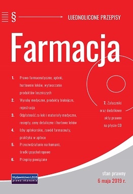 Farmacja - ujednolicone przepisy